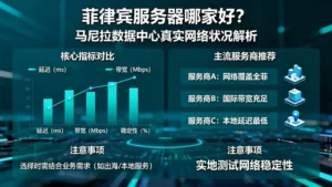 菲律宾服务器哪家好？读懂马尼拉数据中心的真实网络状况