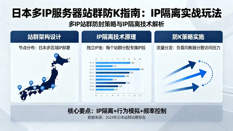 日本多ip服务器站群如何防止被K？揭示IP隔离的真正玩法