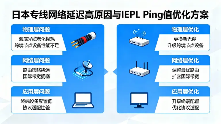 日本专线网络延迟为何居高不下？从根源解决东京服务器Ping值高难题