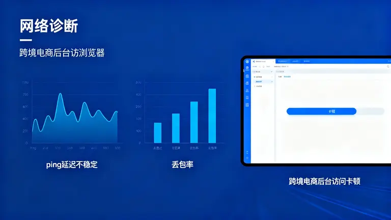 跨境电商后台卡顿影响台湾服务器租用选择