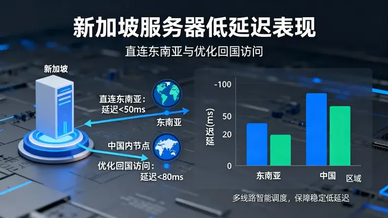 新加坡服务器低延迟表现：直连东南亚与优化回国访问