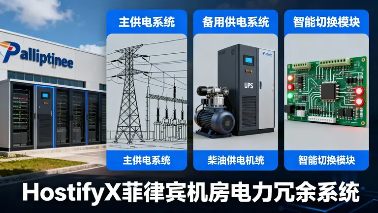 HostifyX菲律宾机房电力冗余系统