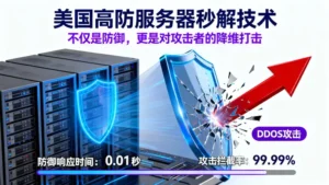 美国高防服务器秒解技术：不仅是防御，更是对攻击者的降维打击