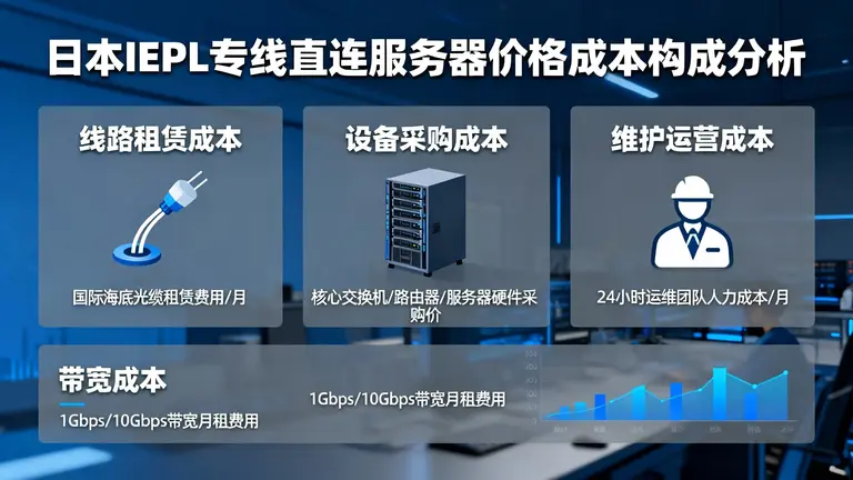 日本iepl专线直连服务器价格成本构成分析