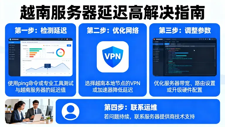 越南服务器延迟高怎么办？