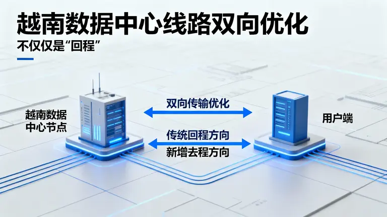 越南数据中心线路双向优化