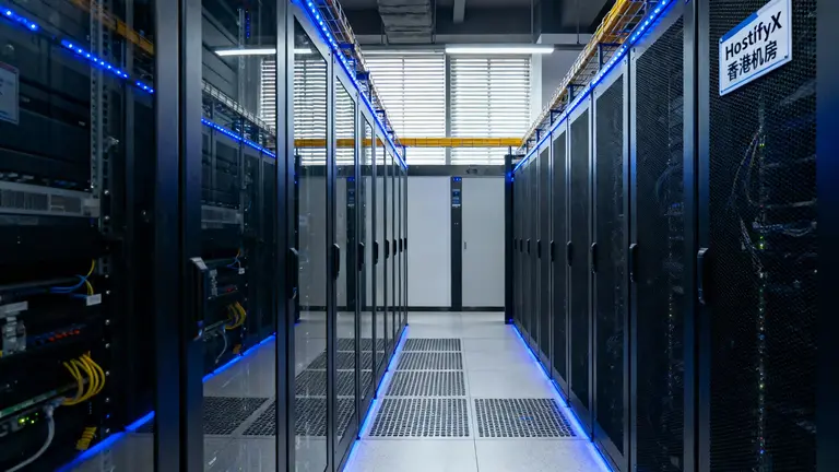 HostifyX香港机房实景图