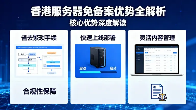 香港服务器免备案优势全解析：不仅仅是省去繁琐手续