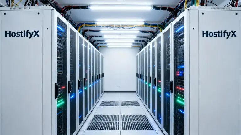 HostifyX 机房内部照片