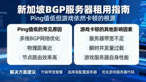新加坡BGP服务器到国内延迟高吗？BGP线路如何双向优化？