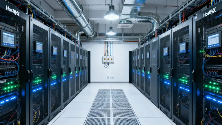 HostifyX新加坡机房内部实景