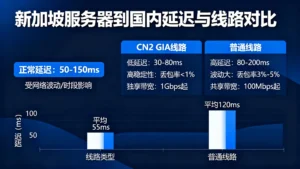 新加坡服务器到国内延迟多少算正常？CN2 GIA与普通线路差距