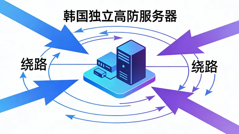 韩国独立高防服务器在防御攻击时往往面临绕路问题