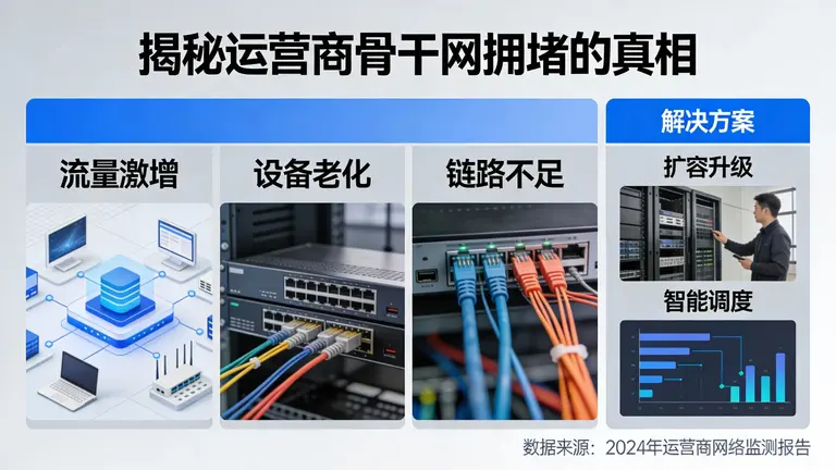 揭秘运营商骨干网拥堵的真相