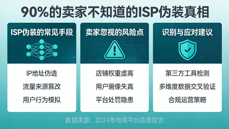 90%的卖家不知道的ISP伪装真相