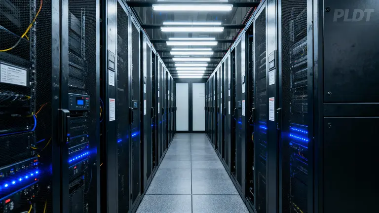 马尼拉PLDT数据中心内部实景