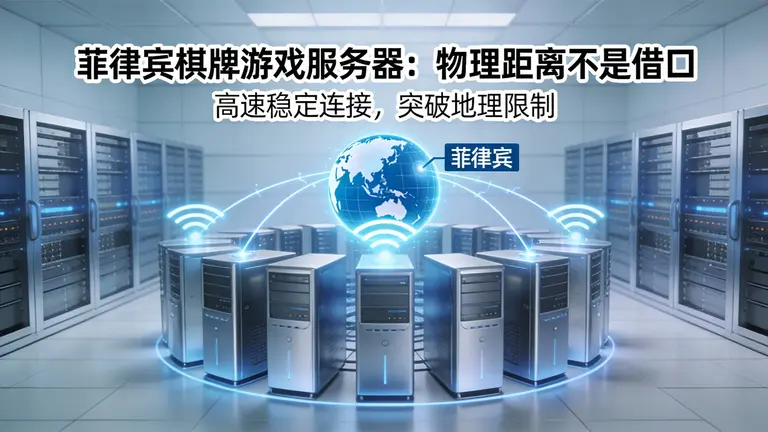 菲律宾棋牌游戏服务器的物理距离不是借口