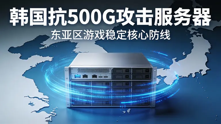 韩国抗500G攻击服务器不仅要抗流量，更要防策略攻击