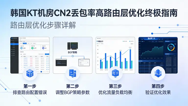 韩国KT机房CN2丢包率高怎么办？从路由层优化的终极指南