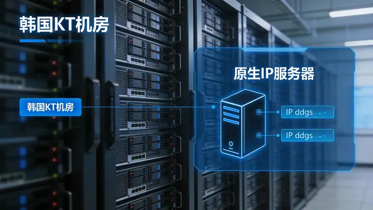 韩国KT机房原生IP服务器