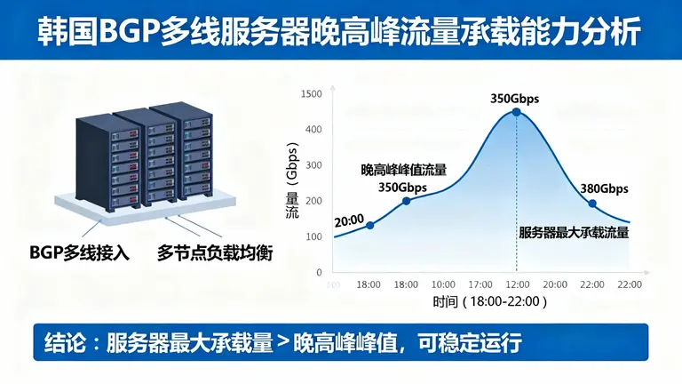 韩国BGP多线服务器能否扛住晚高峰流量？
