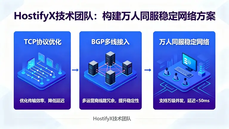 从TCP协议优化到BGP多线接入，构建一套稳定网络