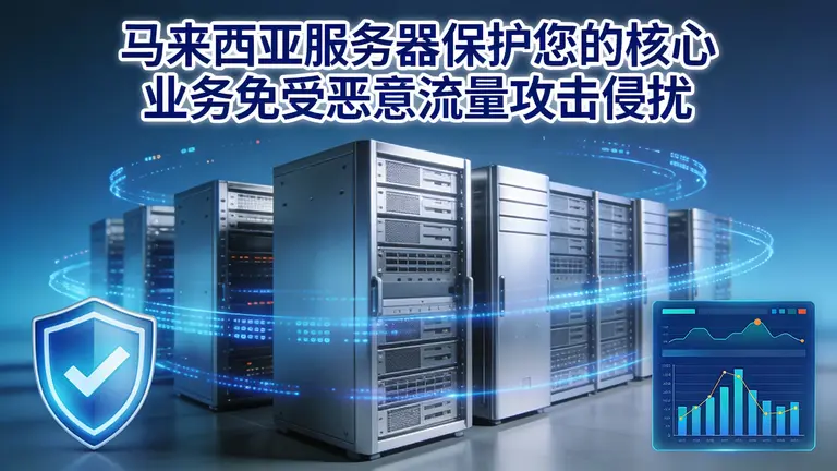 马来西亚服务器保护您的核心业务免受恶意流量攻击侵扰