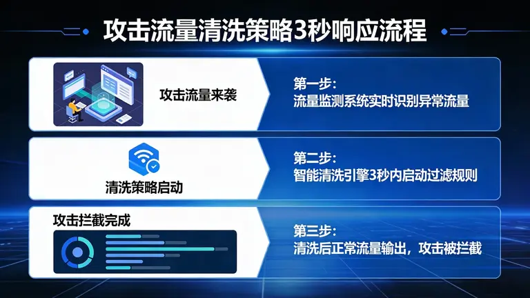 当攻击流量来袭，你的清洗策略能否在3秒内响应？