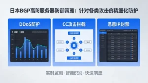 日本BGP高防服务器防御策略：针对各类攻击的精细化防护