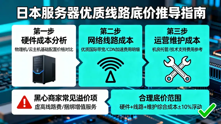 帮你推导出真正优质线路的日本服务器底价，拒绝被黑心商家忽悠