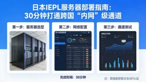 日本IEPL服务器部署指南：30分钟打通跨国“内网”级通道