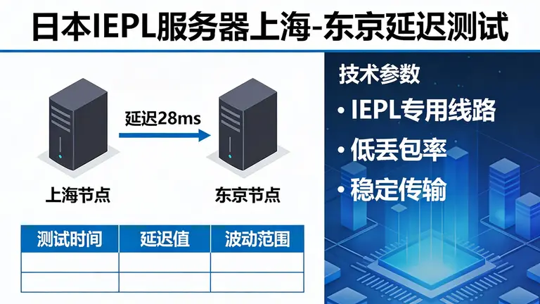 日本IEPL服务器从上海到东京真的只需28ms？