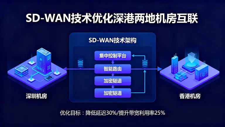利用SD-WAN技术优化深港两地机房互联