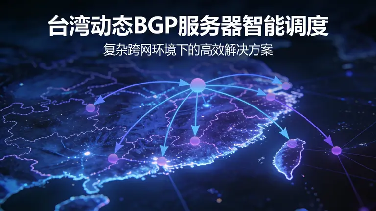 在复杂的跨网环境下，台湾动态BGP服务器智能调度才是王道