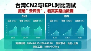 台湾CN2与IEPL对比测试：拒绝“云评测”，看真实路由数据