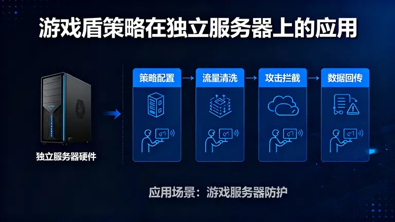 “游戏盾”策略在独立服务器上的应用