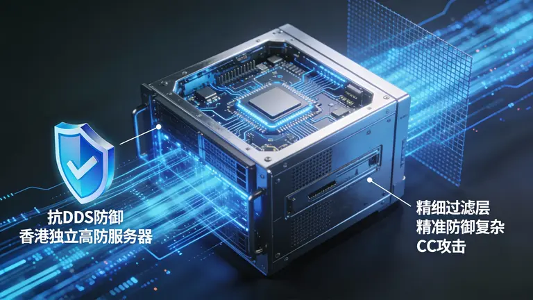 香港独立高防服务器不仅要抗DDoS，更需精准防御复杂CC攻击