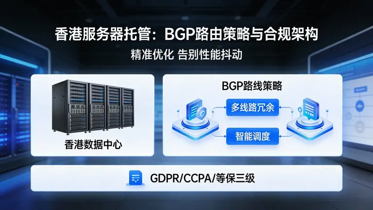 香港服务器托管BGP路由策略与合规架构，助您摆脱性能抖动