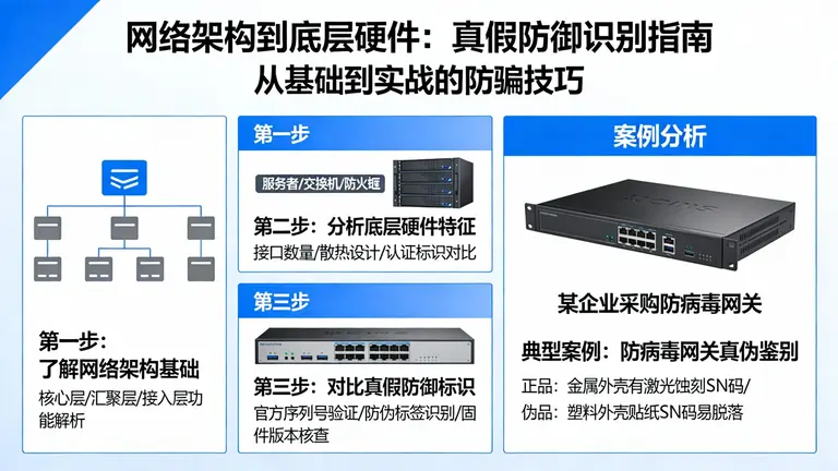 网络架构到底层硬件，教你识别真假防御