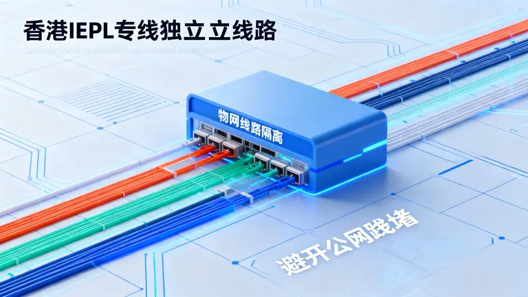 香港IEPL专线通过物理隔离彻底避开公网拥堵
