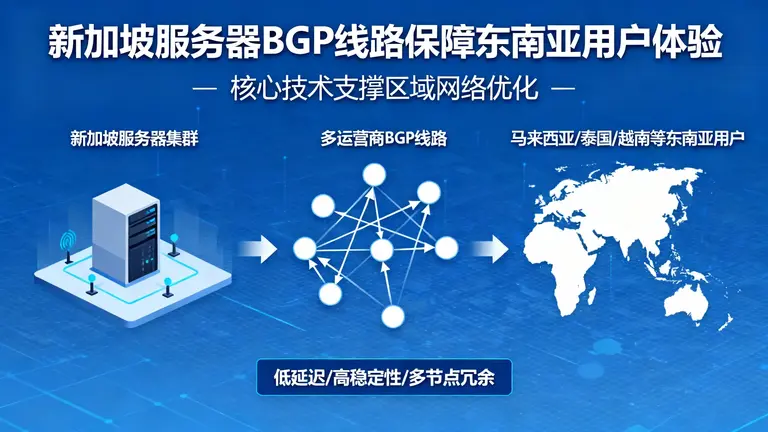 新加坡服务器BGP线路是保障东南亚用户体验的核心
