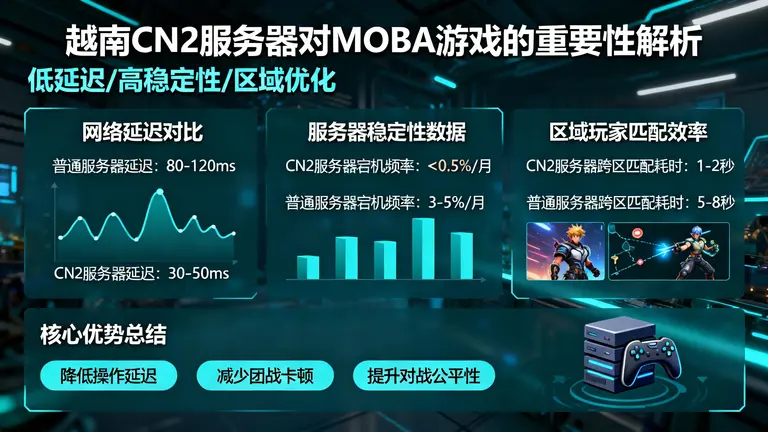 越南CN2服务器对游戏应用有多重要？