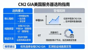 CN2 GIA美国服务器怎么选？警惕“半程GIA”和“GT”陷阱