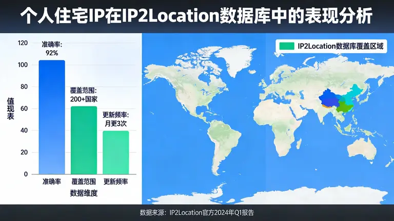 个人住宅IP在IP2Location数据库中的真实表现如何？