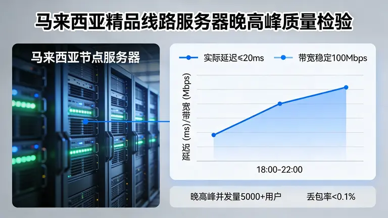 马来西亚精品线路服务器在晚高峰的表现才是检验质量的唯一标准
