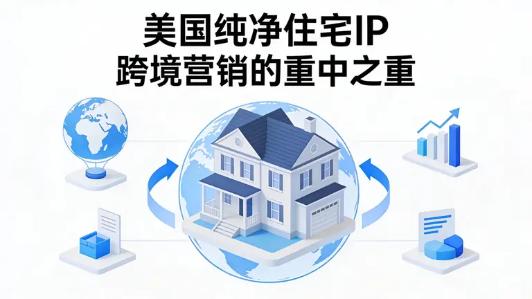 美国纯净住宅IP是跨境营销的重中之重