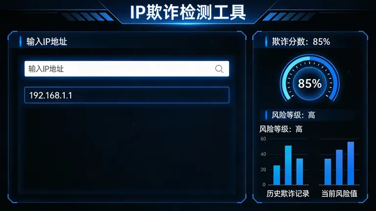 利用专业工具检测IP欺诈分数