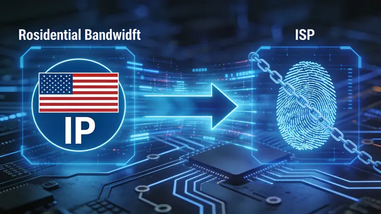 美国住宅宽带ip拥有真实的ISP指纹，能完美绕过平台对机房段的批量封锁
