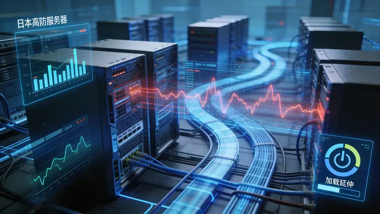 日本高防服务器常常因为绕路清洗导致业务卡顿