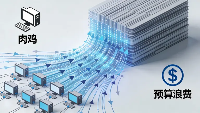 面对从“肉鸡”发起的流量洪峰，盲目堆带宽只会浪费预算
